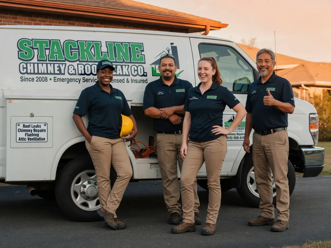 Chimney flashing repair company in Marne, MI